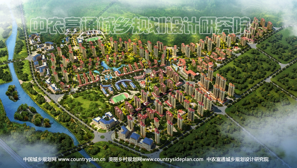 山东生态新城居住区域规划设计