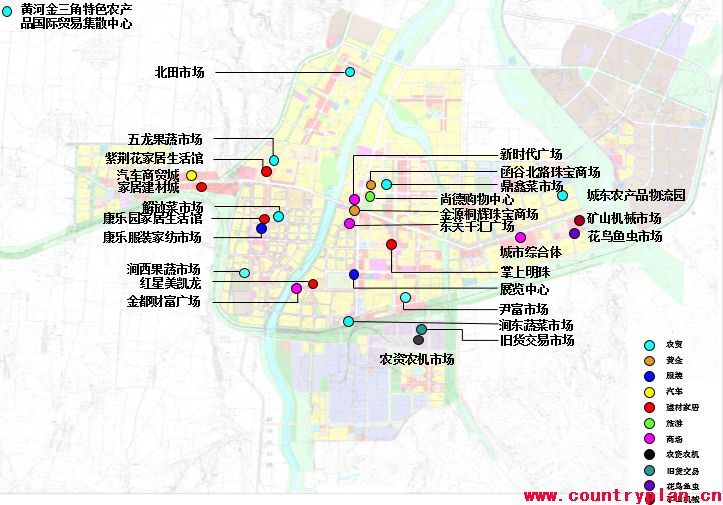 河南省灵宝市商贸专业市场布局规划