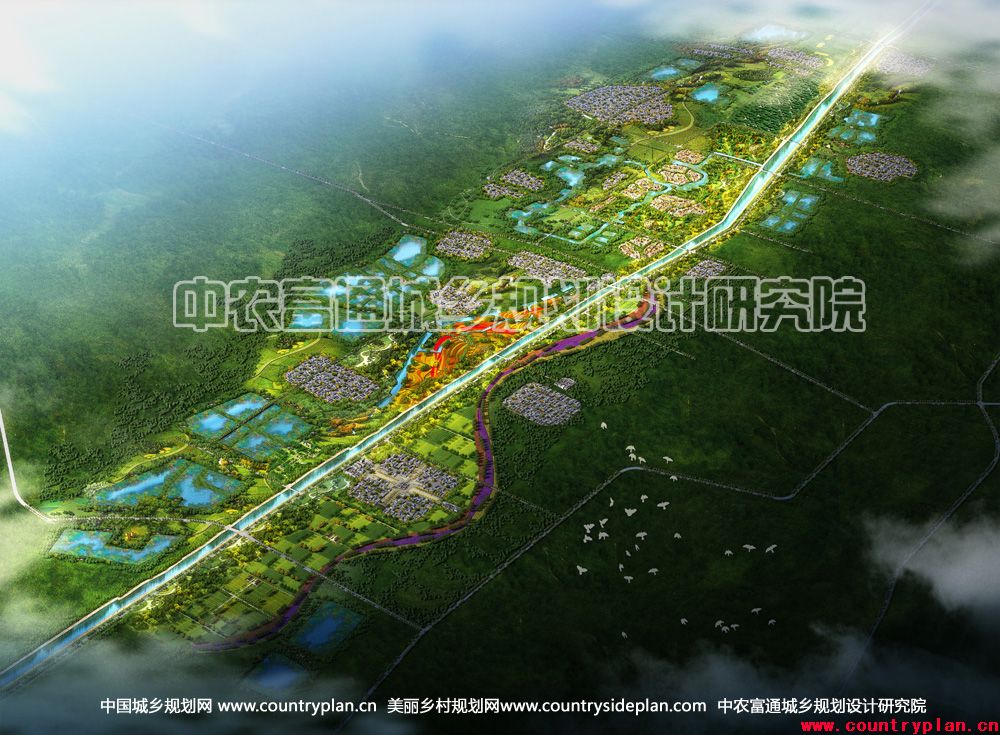 田园综合体规划设计 河南濮阳特色高效观光示范带总体规划方案设计