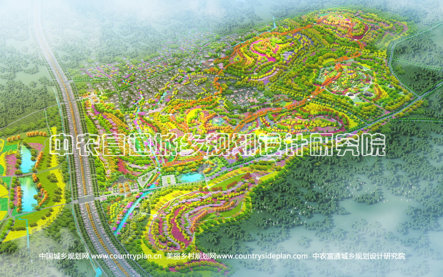 山东泗水县圣水峪田园综合体总体规划和核心区详细规划设计