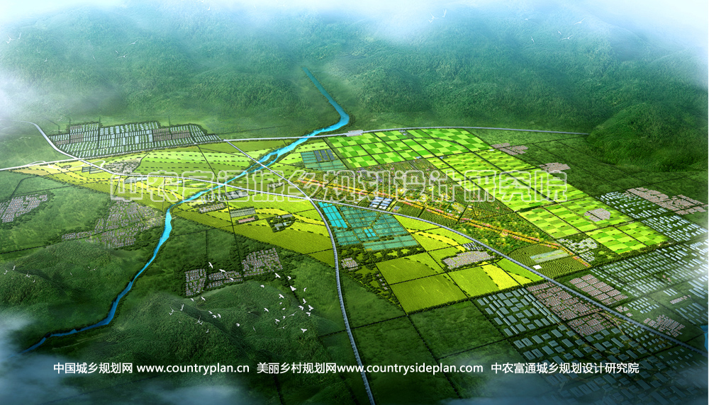 河北蔚县现代农业综合体示范区概念性总体规划 控制性详细规划